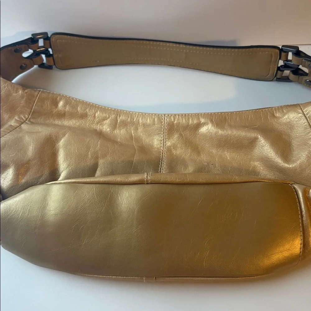 Giani Bernini Gold Hobo Shoulder Bag